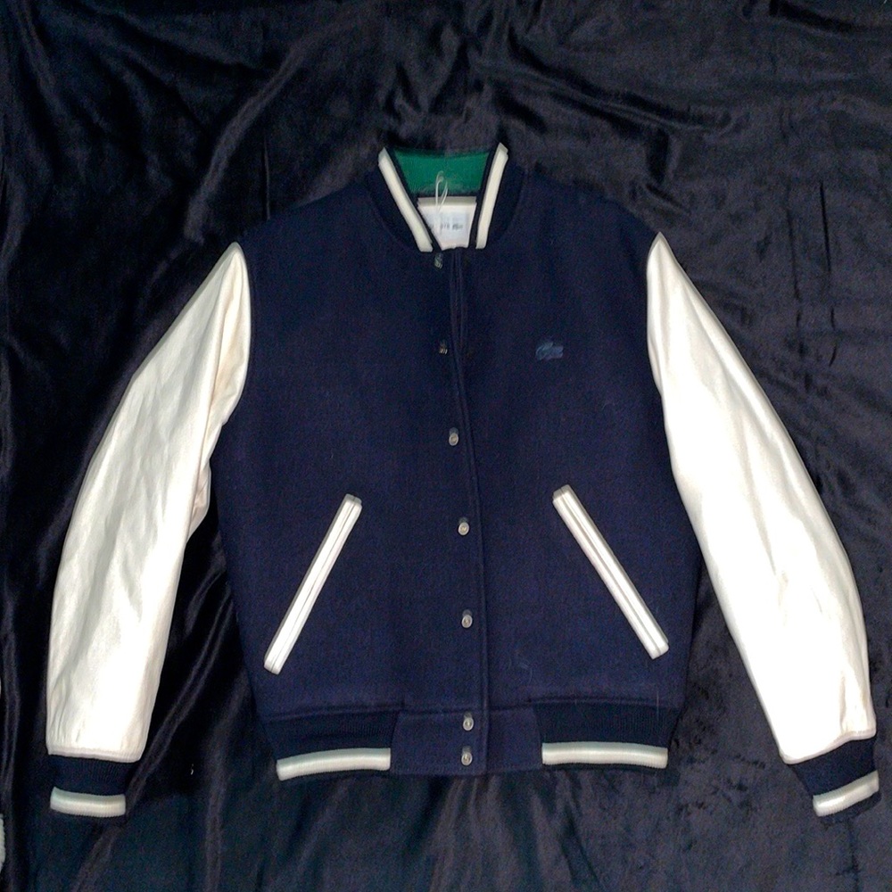 Lacoste Mens Bomber / Varsity Jacket